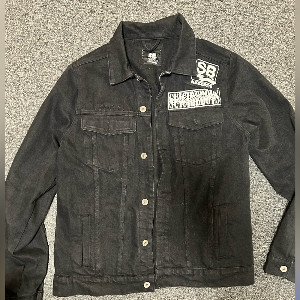 $uicideboy$ G59 Sidewalk Slammer Denim Jacket